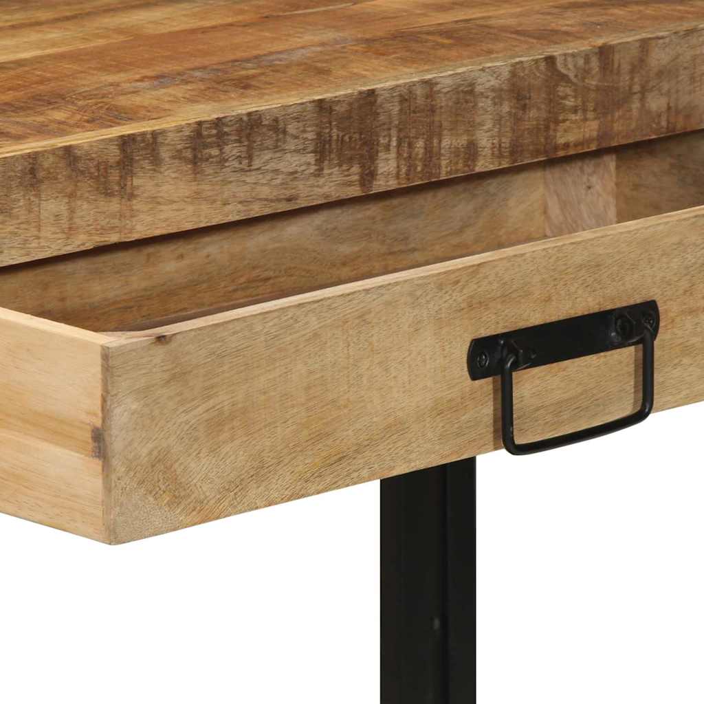 Konsolbord 120x33x75 cm Solid Grovt Mangoträ