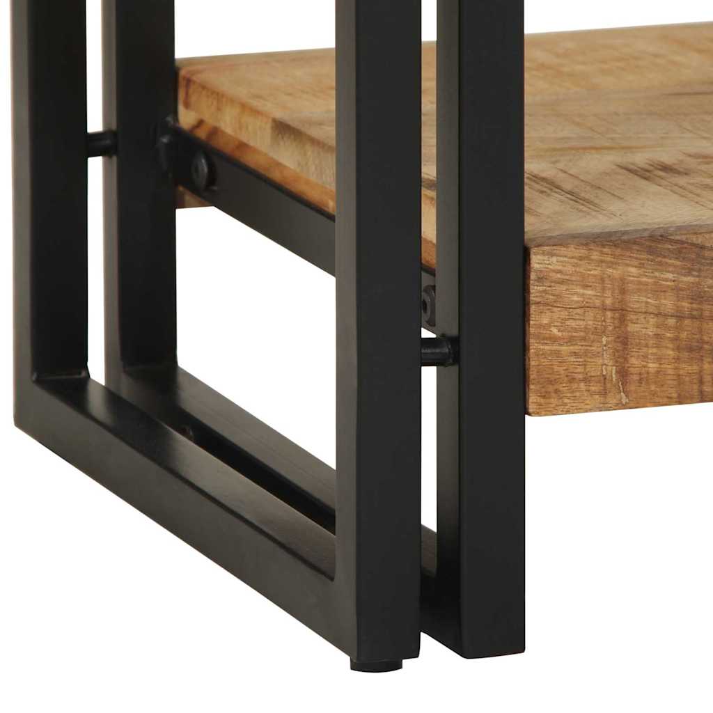 Konsolbord 120x33x75 cm Solid Grovt Mangoträ