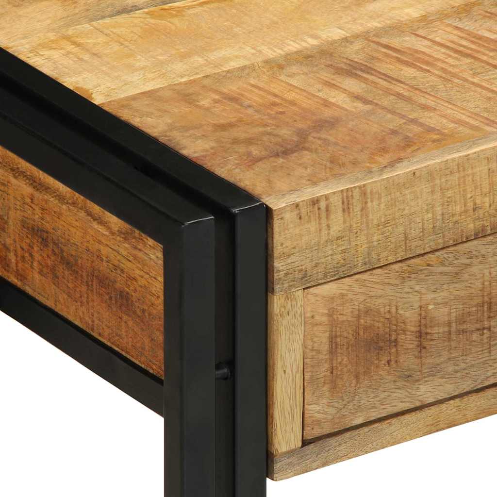 Konsolbord 90x33x75 cm Solid Grovt Mango