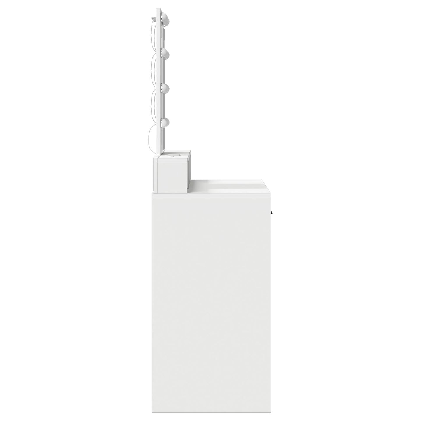Sminkbord Vitt MDF 100 x 41 x 140 cm Sminkbord Rektangulärt