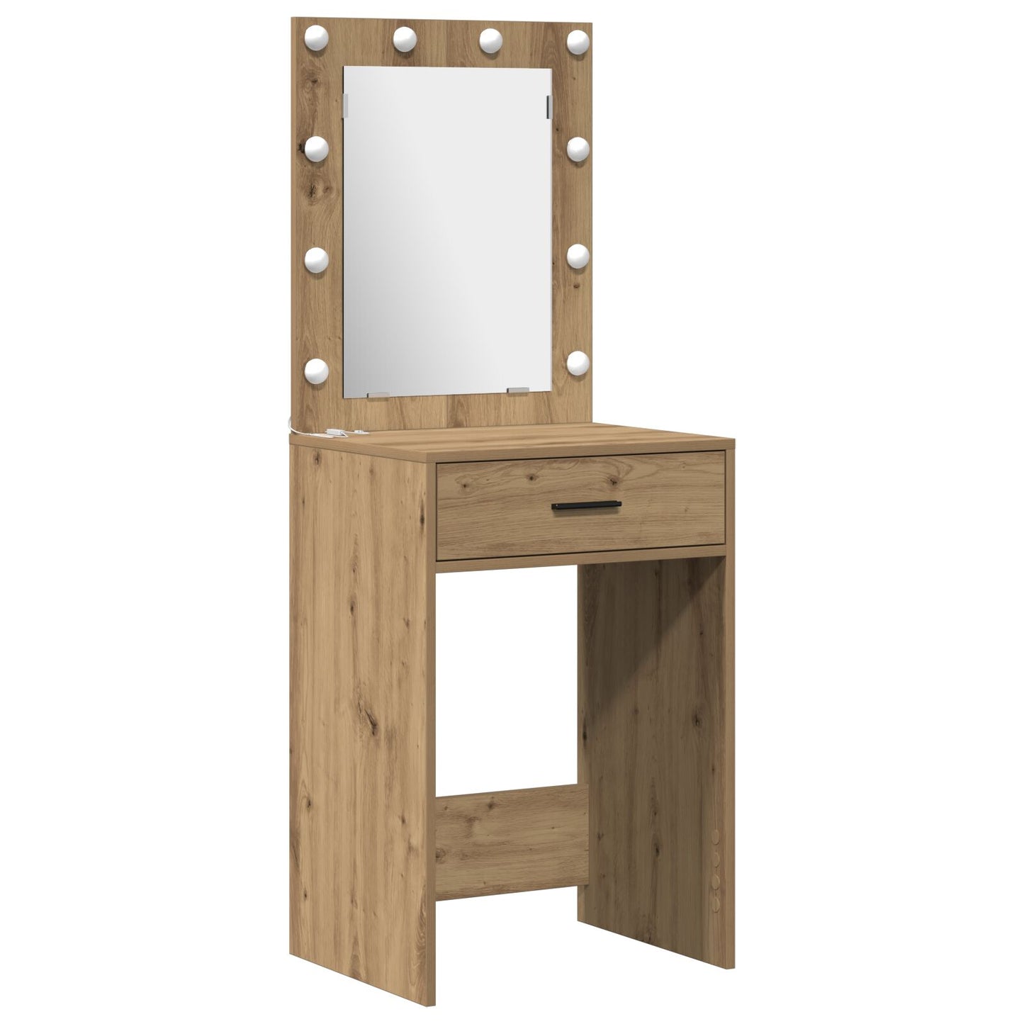 3-delars sminkbord set i Artisan ek konstruerat trä