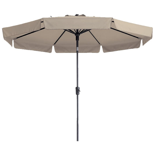 Trädgårdsparasoll Flores Lux 300 cm rund ecru