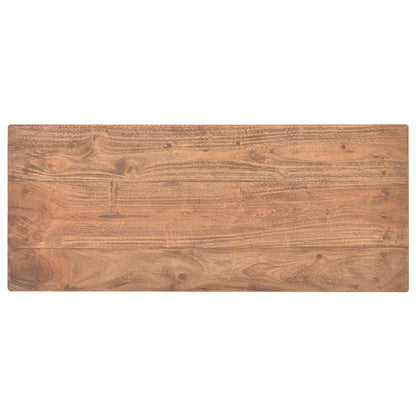 Konsolbord massivt mahognyträ 69x28x70 cm