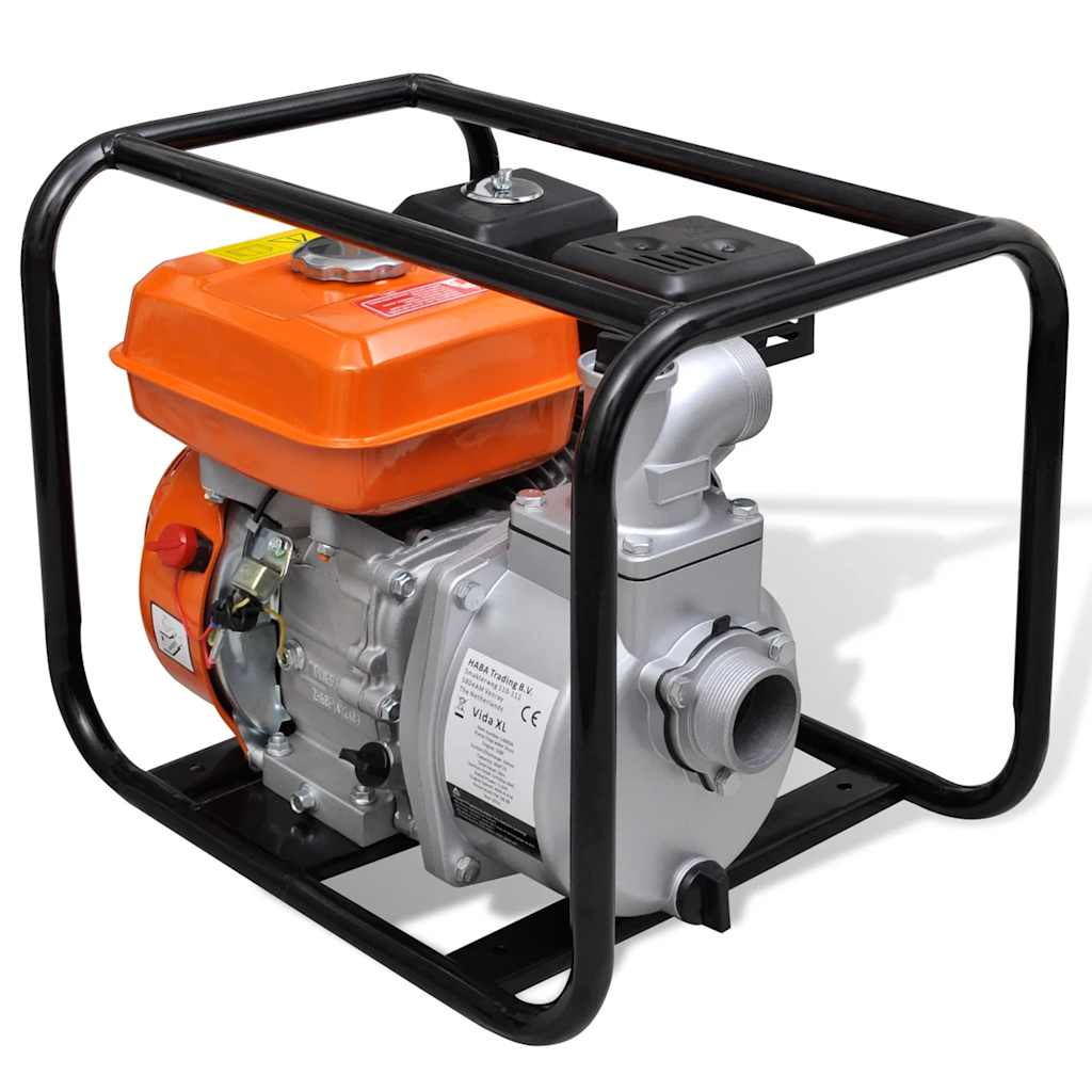 Bensindriven vattenpump 50 mm anslutning 4800 W