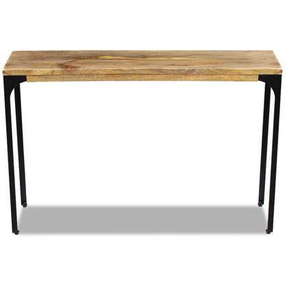 Konsolbord mangoträ 120x35x76 cm