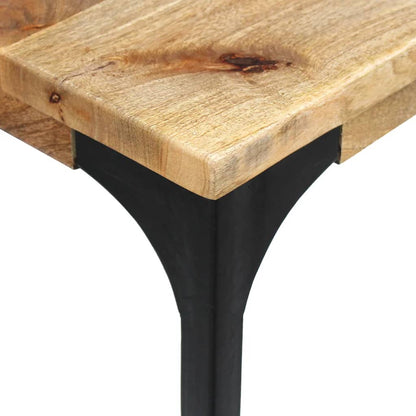 Konsolbord mangoträ 120x35x76 cm