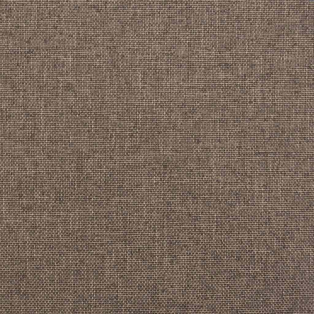 Sängram hydraulisk förvaring utan madrass taupe 90x200 cm