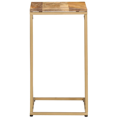Sidobord 35x45x65 cm massivt mangoträ