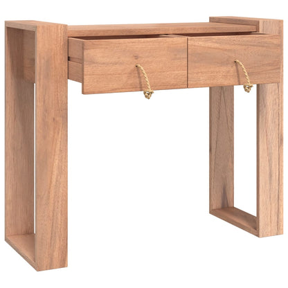 Avlastningsbord 90x35x75 cm massiv teak
