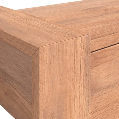 Avlastningsbord 90x35x75 cm massiv teak