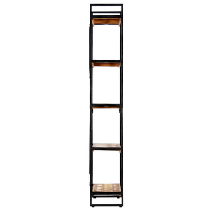 Bokhylla med 5 hyllor 60x30x180 cm massivt återvunnet trä
