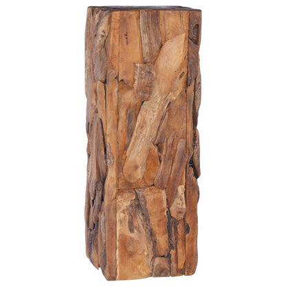 Sidobord 30x30x80 cm massiv teak