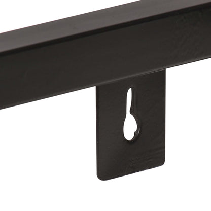 Vägghyllor 2 st 40 cm massivt akaciaträ