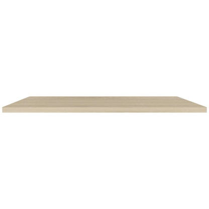 Svävande vägghylla ek 120x23,5x3,8 cm MDF