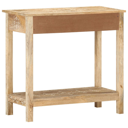 Avlastningsbord 80x35x74 cm massivt mangoträ