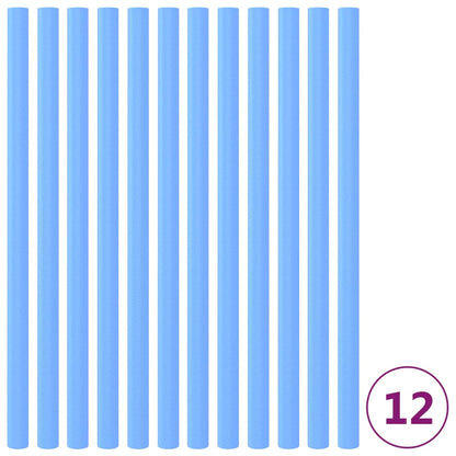 Skumrör till studsmatta 12 st 92,5 cm blå