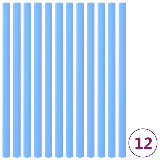 Skumrör till studsmatta 12 st 92,5 cm blå