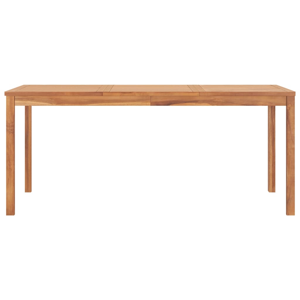 Trädgårdsbord 180x90x77 cm massiv teak