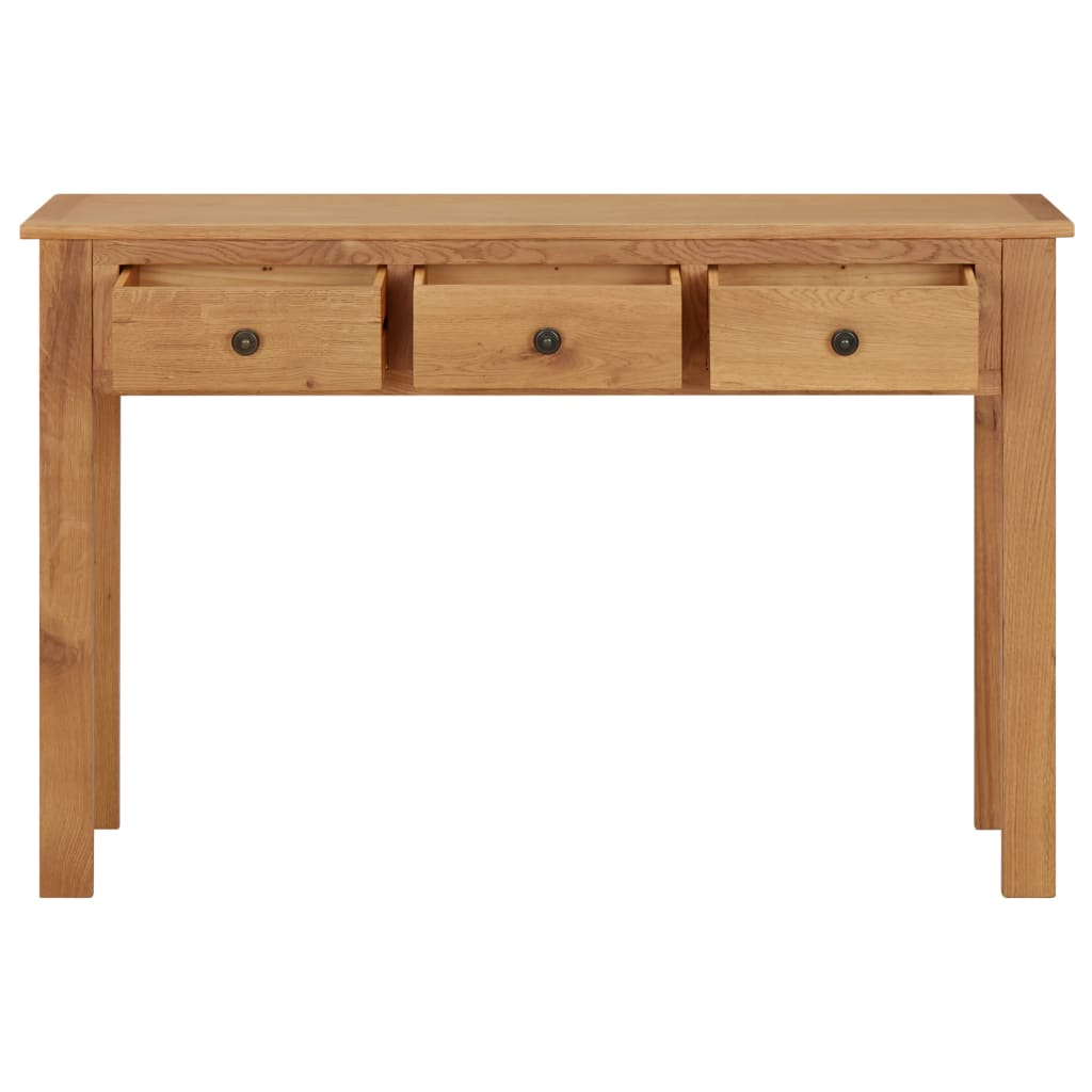 Sminkbord 110x40x75 cm massiv ek