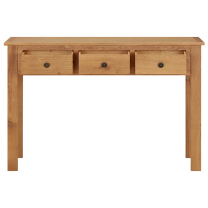 Sminkbord 110x40x75 cm massiv ek