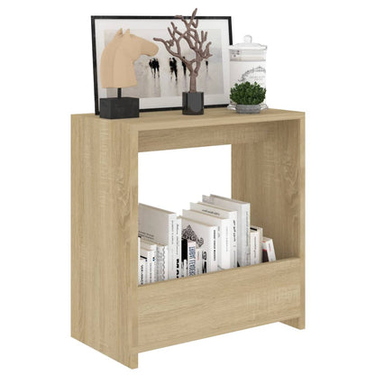 Sidobord sonoma-ek 50x26x50 cm konstruerat trä