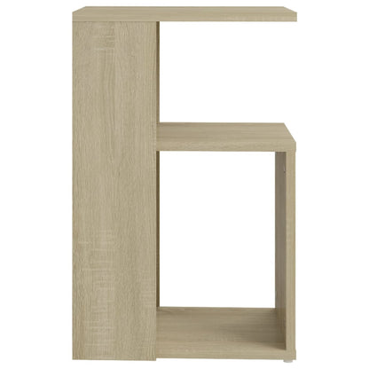 Sidobord sonoma-ek 36x30x56 cm konstruerat trä