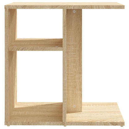 Sidobord sonoma-ek 50x30x50 cm konstruerat trä