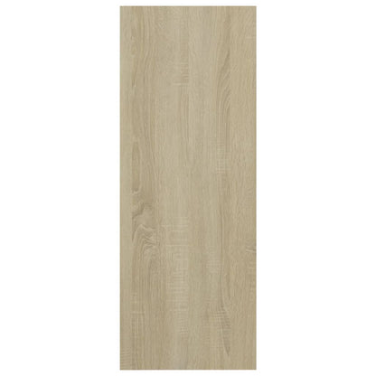 Avlastningsbord sonoma ek 78x30x80 cm konstruerat trä