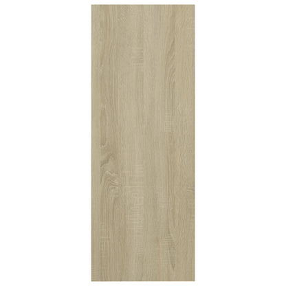 Avlastningsbord sonoma ek 105x30x80 cm konstruerat trä