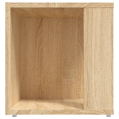 Sidobord sonoma-ek 33x33x34,5 cm konstruerat trä