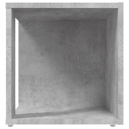 Sidobord betonggrå 33x33x34,5 cm konstruerat trä