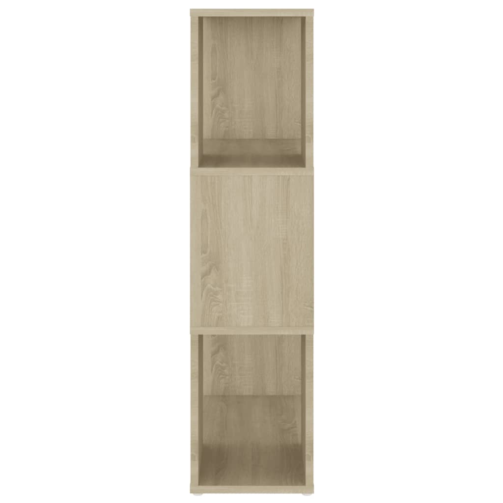 Bokhylla/Rumsavdelare sonoma-ek 60x24x94 cm konstruerat trä