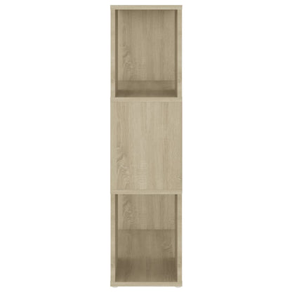 Bokhylla/Rumsavdelare sonoma-ek 60x24x94 cm konstruerat trä