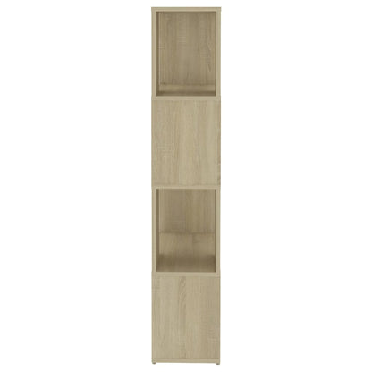 Bokhylla/Rumsavdelare sonoma-ek 60x24x124,5 cm konstruerat trä