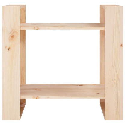 Bokhylla/rumsavdelare 60x35x57 cm massiv furu