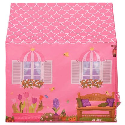Lektält med 250 bollar Rosa 69x94x104 cm