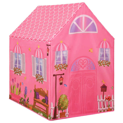 Lektält med 250 bollar Rosa 69x94x104 cm