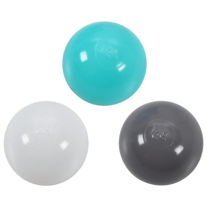 Lektunnel med 250 bollar flerfärgad 245 cm polyester
