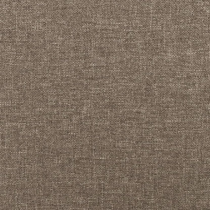 Pocketresårmadrass taupe 80x200x20 cm tyg