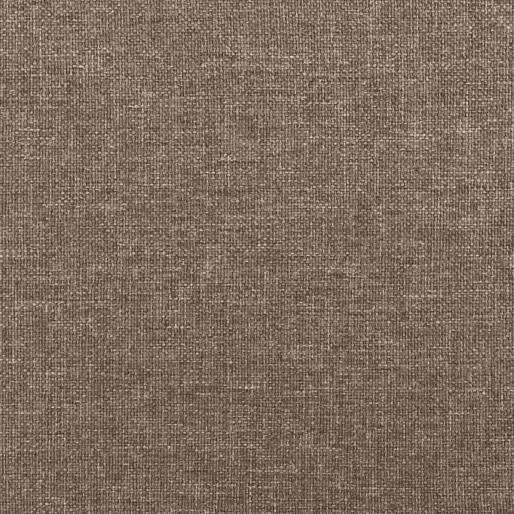 Pocketresårmadrass taupe 90x190x20 cm tyg