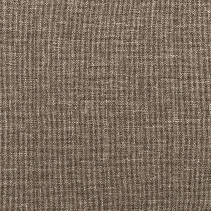 Pocketresårmadrass taupe 90x190x20 cm tyg