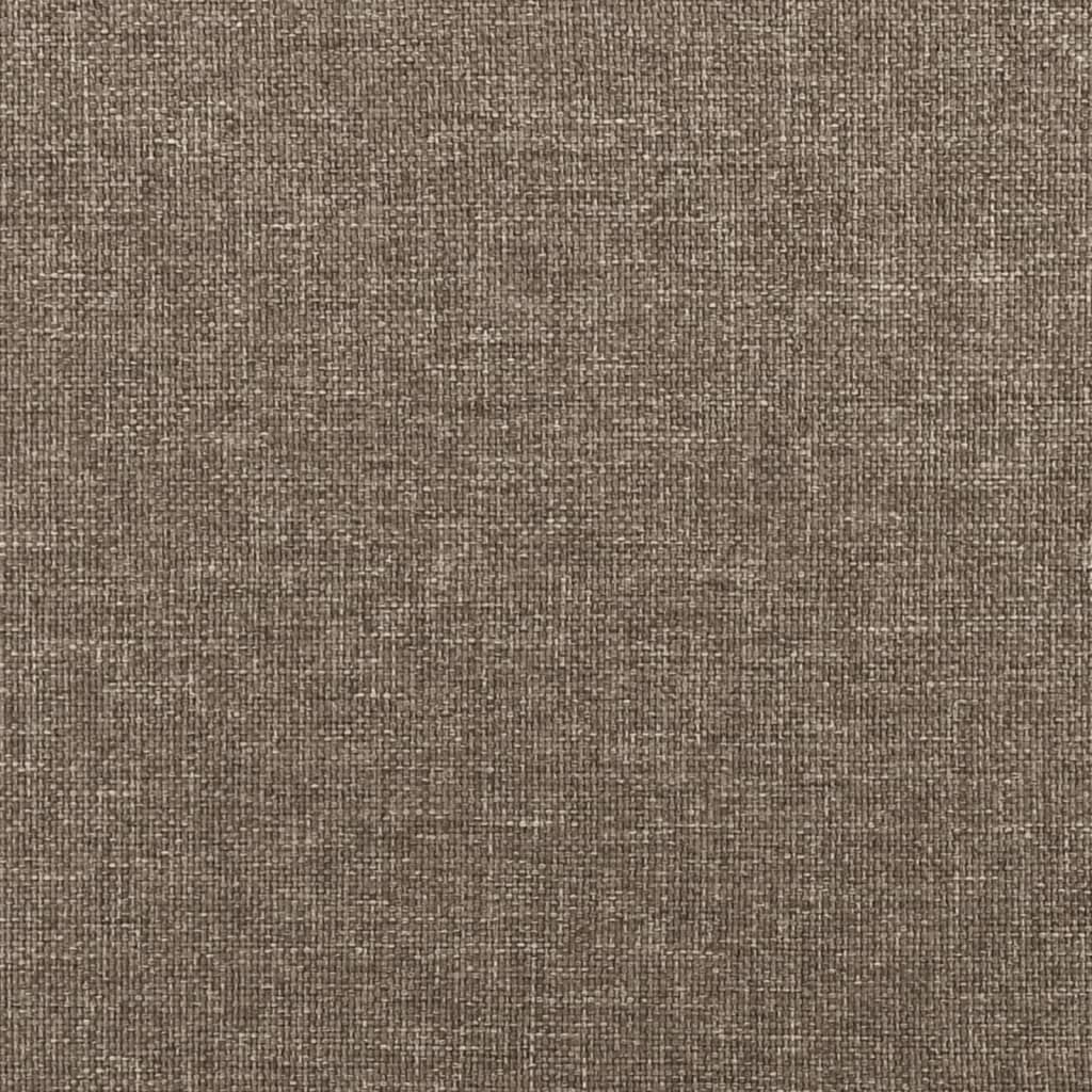 Pocketresårmadrass taupe 100x200x20 cm tyg