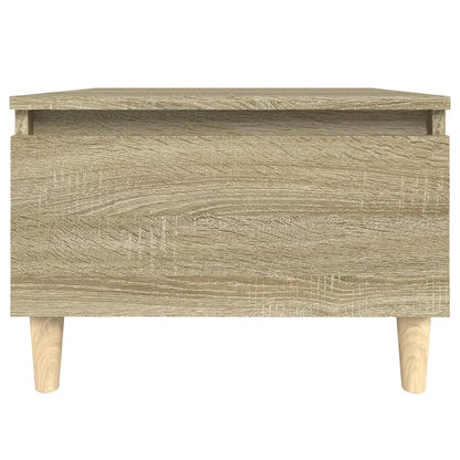 Sidobord sonoma-ek 50x46x35 cm konstruerat trä
