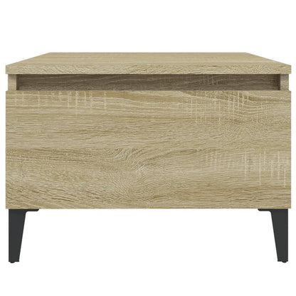 Sidobord sonoma-ek 50x46x35 cm konstruerat trä