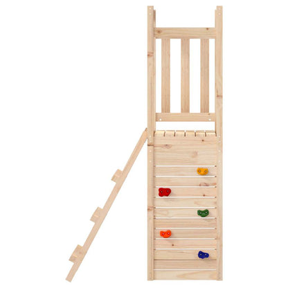 Lekplats 53x46,5x169 cm massiv furu