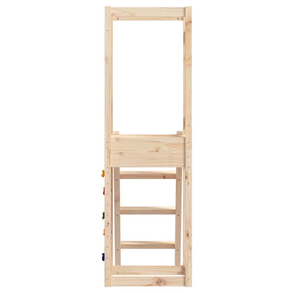 Lekplats 53x46,5x169 cm massiv furu