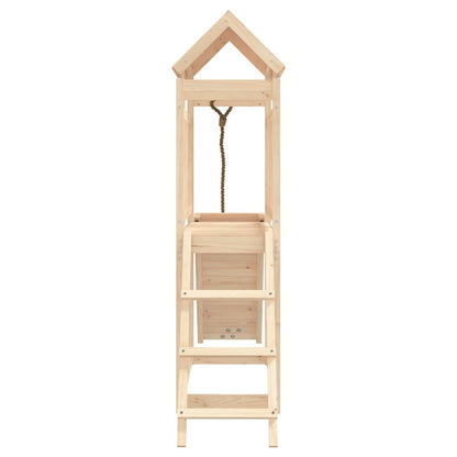 Lektorn med klättervägg massiv furu