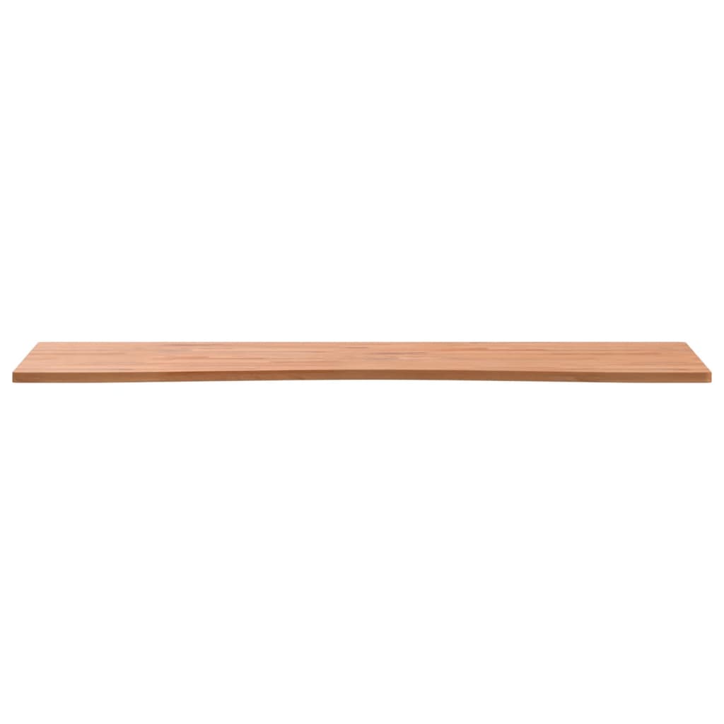 Bordsskiva 100x(55-60)x1,5 cm massivt bokträ