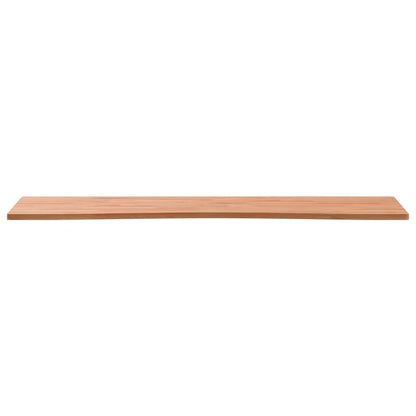 Bordsskiva 100x(55-60)x1,5 cm massivt bokträ