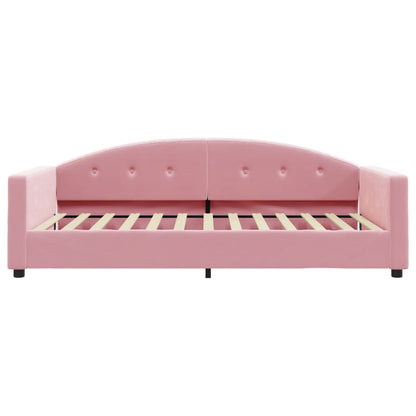 Dagbädd rosa 100x200 cm sammet